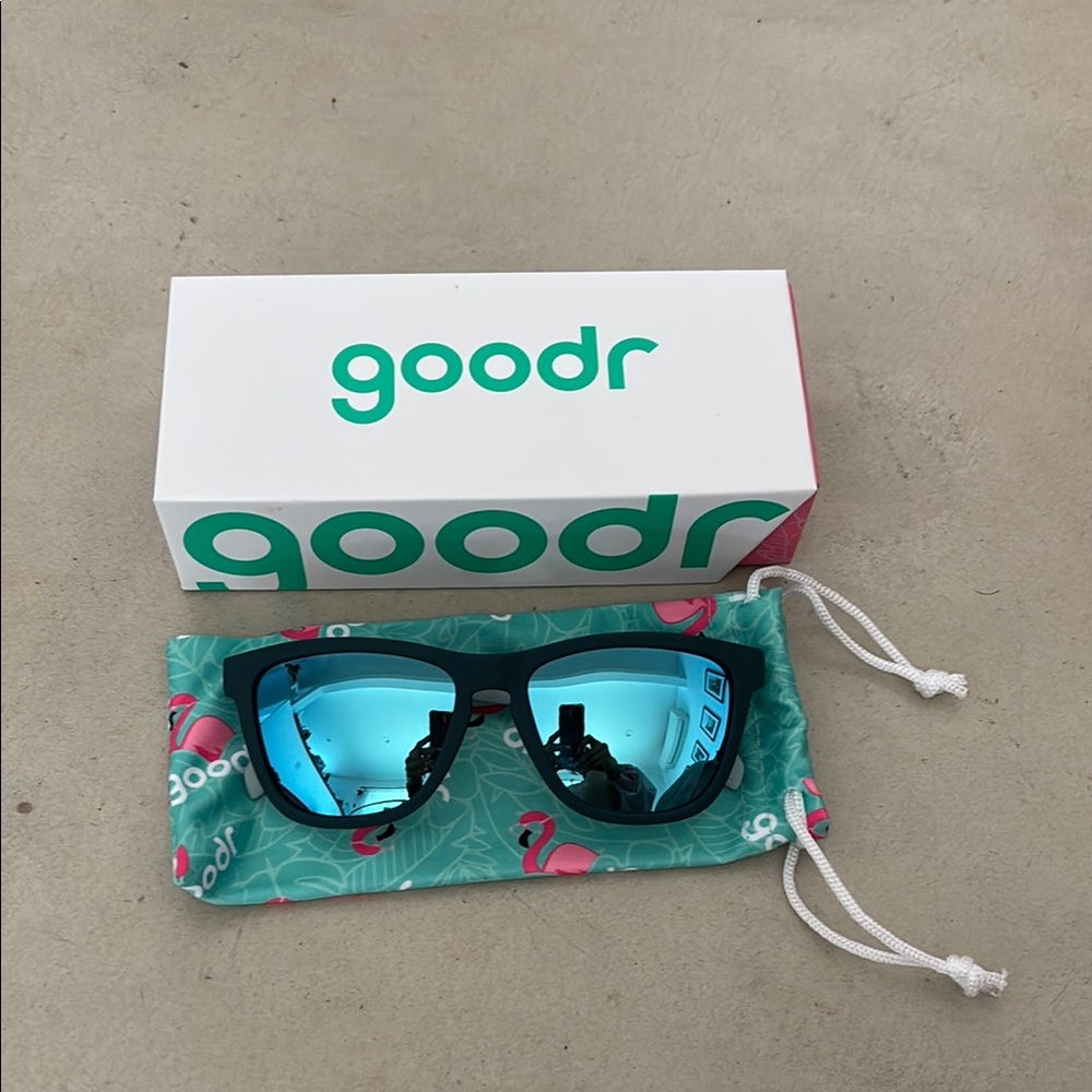 NIB Goodr Run Residencies Mirrored & Polarizes Sunnies - Picture 7 of 7